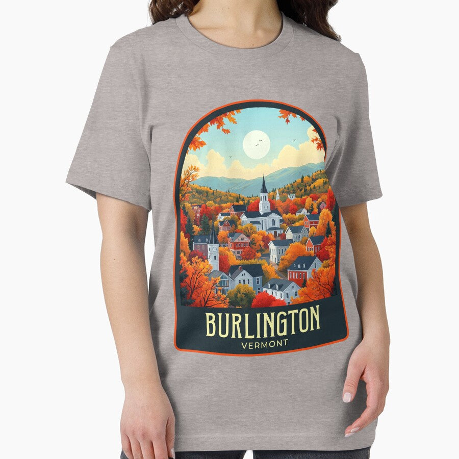 Burlington Vintage Travel Illustration by HomeLivingCo