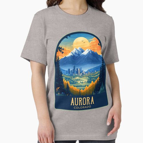 Aurora Vintage Travel Illustration by HomeLivingCo
