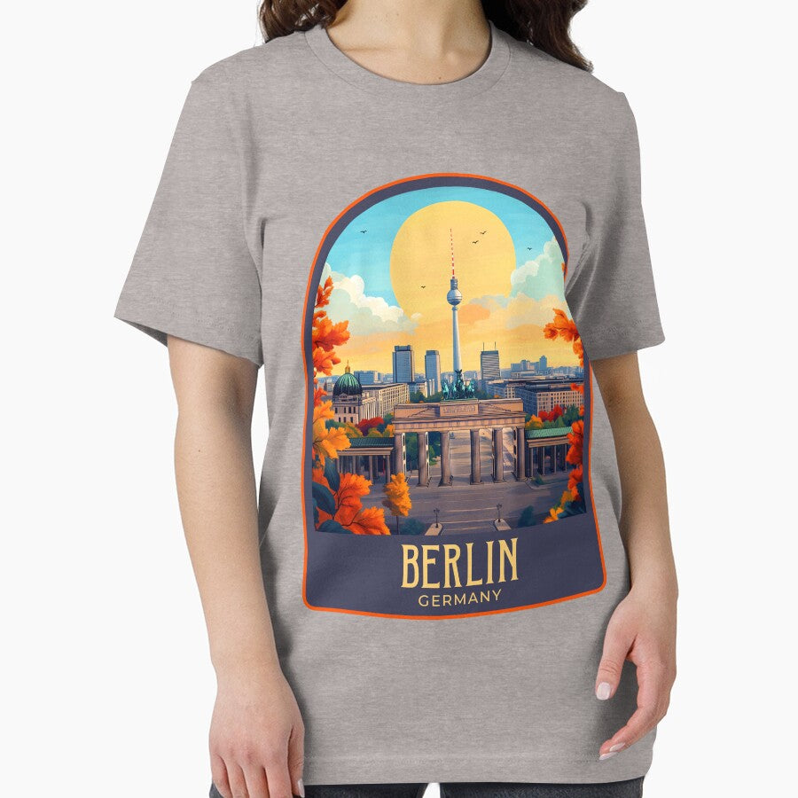 Berlin Vintage Travel Illustration by HomeLivingCo