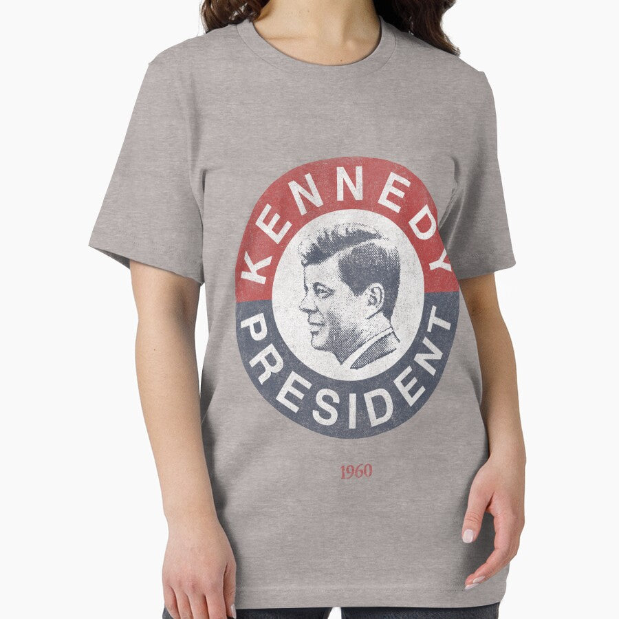 Vintage 1960 Kennedy for President T-Shirt by flippinsg
