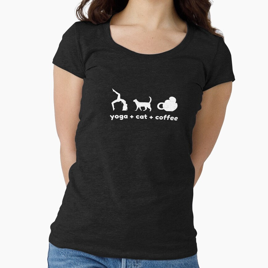 Copy of Yoga Cat Coffee by Liniskop
