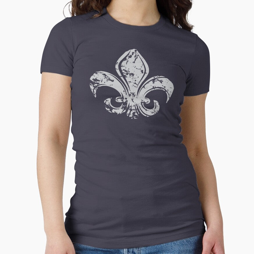 Grunge Fleur De Lis by MsSLeboeuf