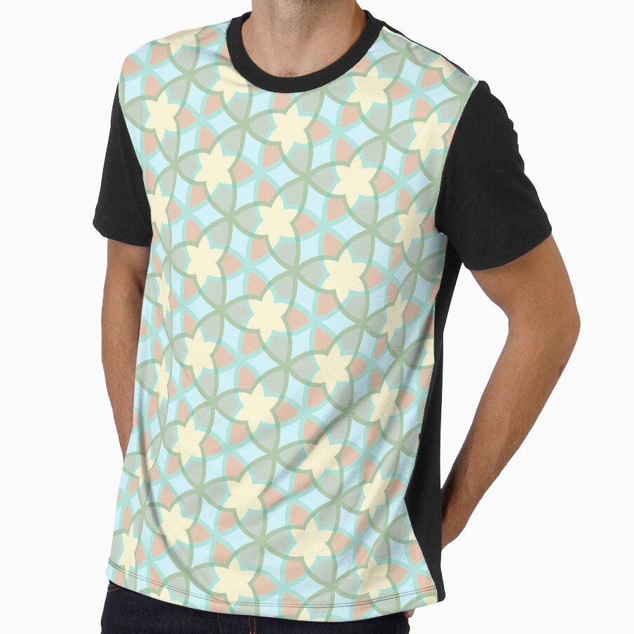 repeatability decoration imagination theme ornament seamless colorful repeat pattern by Abrahamjrnd