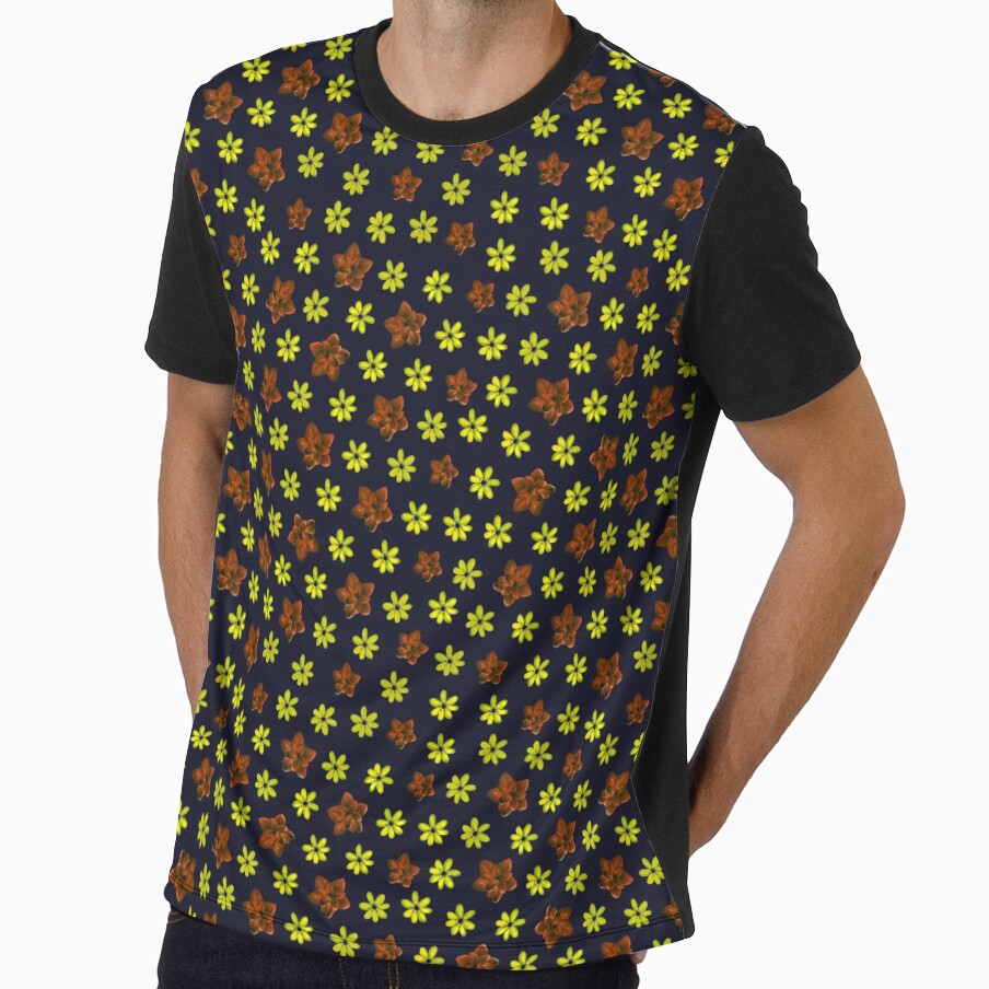 Yellow Daisy Pattern by culasse06