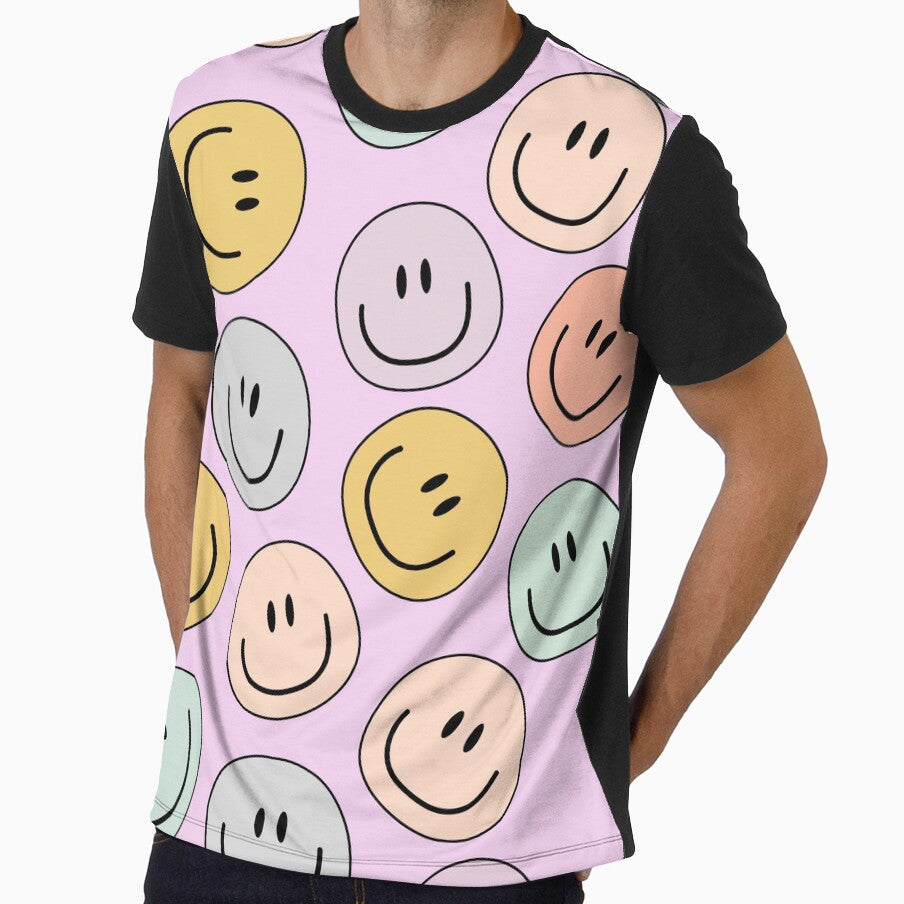 Cute Smiley Aesthetic Pink by Fairyflair Co