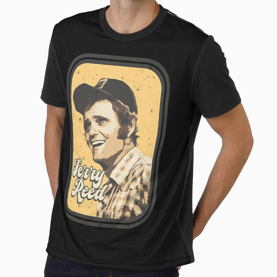 Jerry Reed Retro Style Design by Ezekiel095