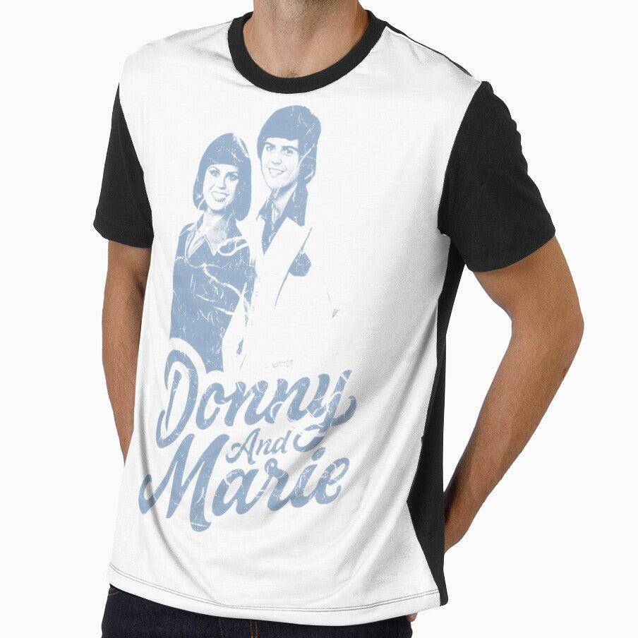 Retro Donny And Marie Osmond by Tiffany Chase