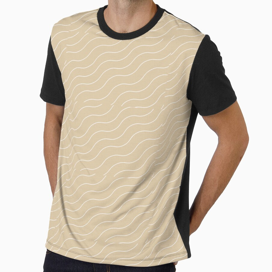 Cute Brown Squiggly Lines Aesthetic Items by GoodJobLola