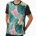 Charming Tropical Flower Print  - Flower Garden Pattern  - Birthday Gifts For Dad by RoyalStarsPatts