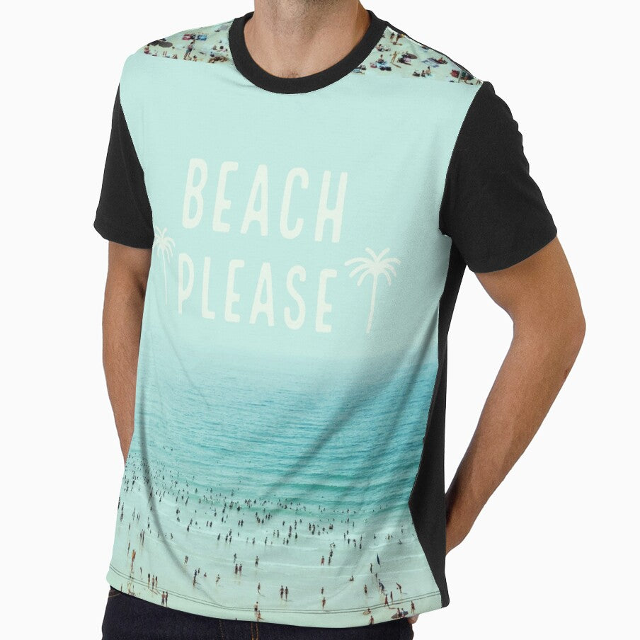 BEACH PLEASE - POSTER DESIGN - ART - MINIMALIST - DECORATION by Tropical Blood