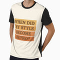 When Did My Style Become Retro? – Vintage 70s Text Design by Ombrya