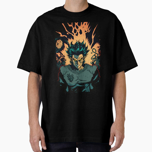 Anime Demon Son with fire1 by Bubblebuk