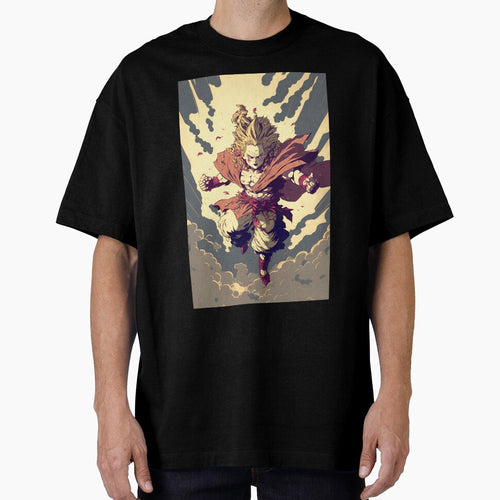 Anime Hero Monster Japanese Warrior by Bubblebuk