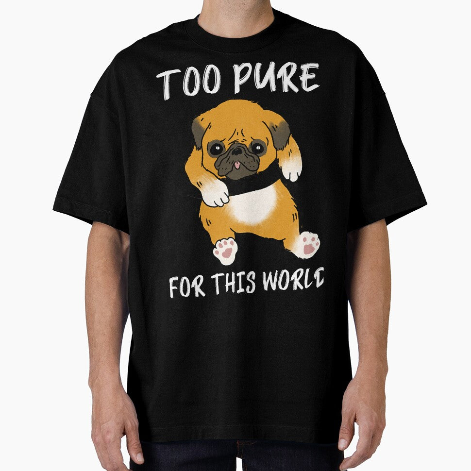 Too Pure For This World Pug Puppy by rown196