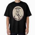 Desert Dog Abduction UFO Illustration by Clauxel