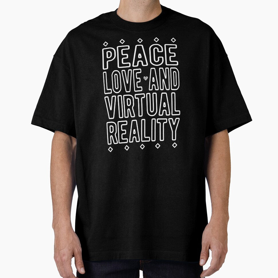 Peace, Love and Virtual Reality - VR Gamer by madtoyman