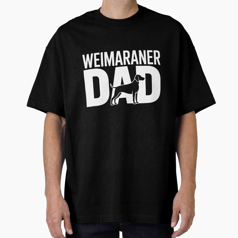 Weimaraner Dad by theartfulaspie
