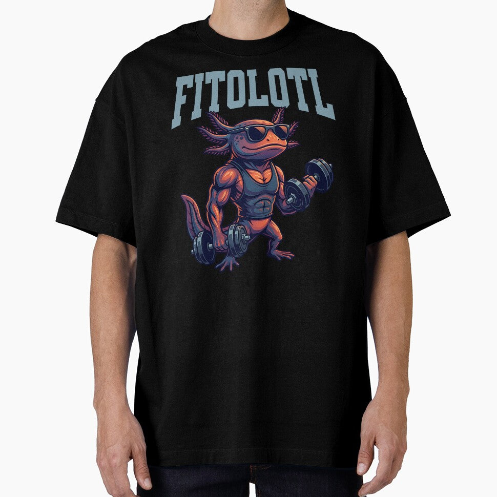 Fitolotl cool axolotl fitness design by ReneMM