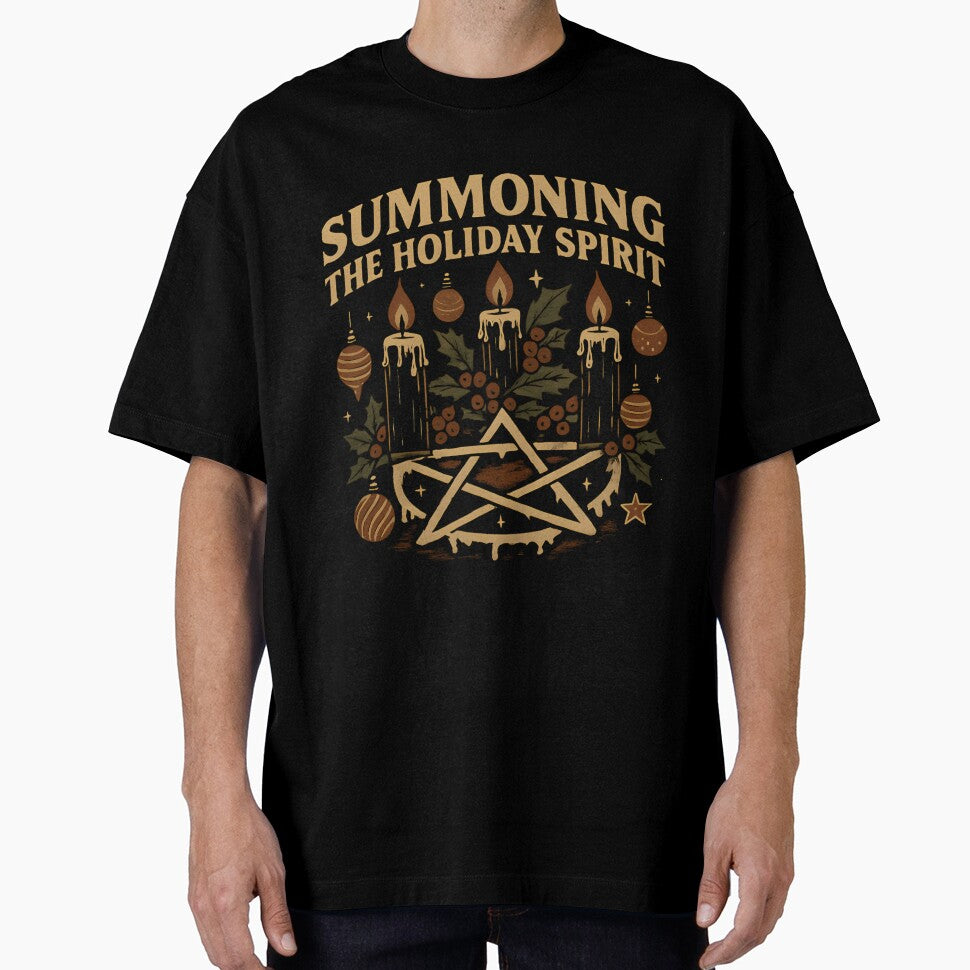 Summoning The Holiday Spirit Occult Design by hybmcvdtj77