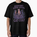 Support Your Local Cat Cult by TomFrontierArt