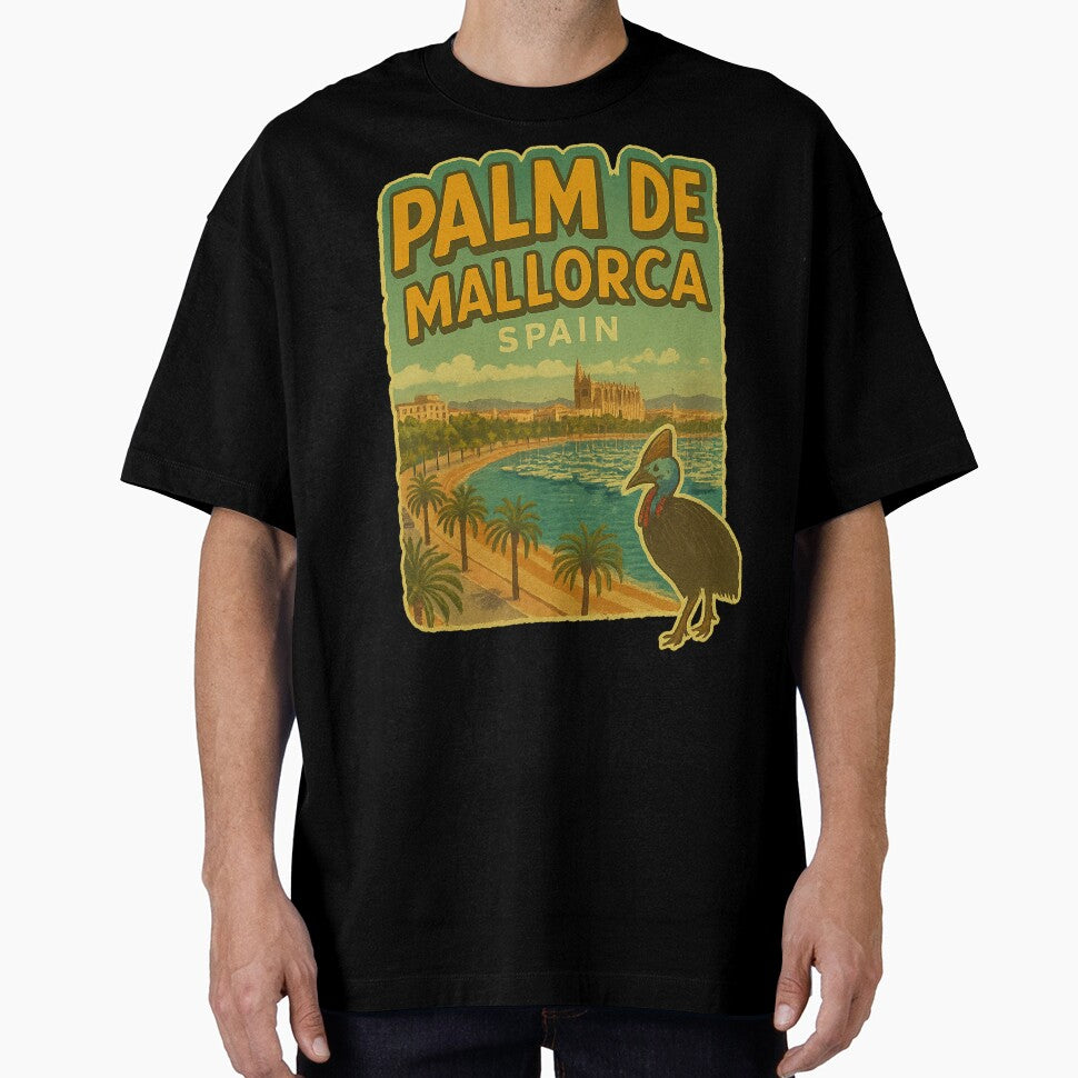 Palma Spain Travel Art by yunamaliskova