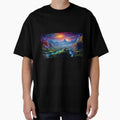 Fantasy Landscape - Double Sunrise Valley by Fantasy Masterpiece