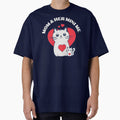 Mom and Her Mini Me Funny Cat by Sachie's Studio