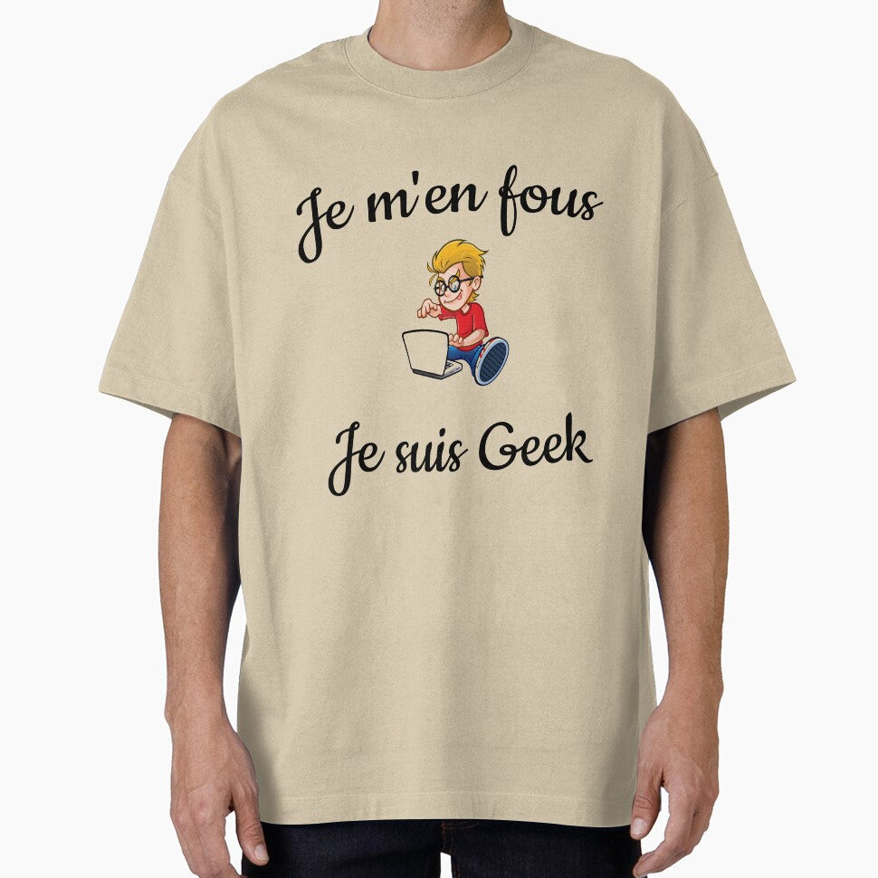 I don't care I'm Geek by Sandydesign