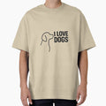 I Love Dogs – Minimalist Dog Lover Quote Design by StyleLap