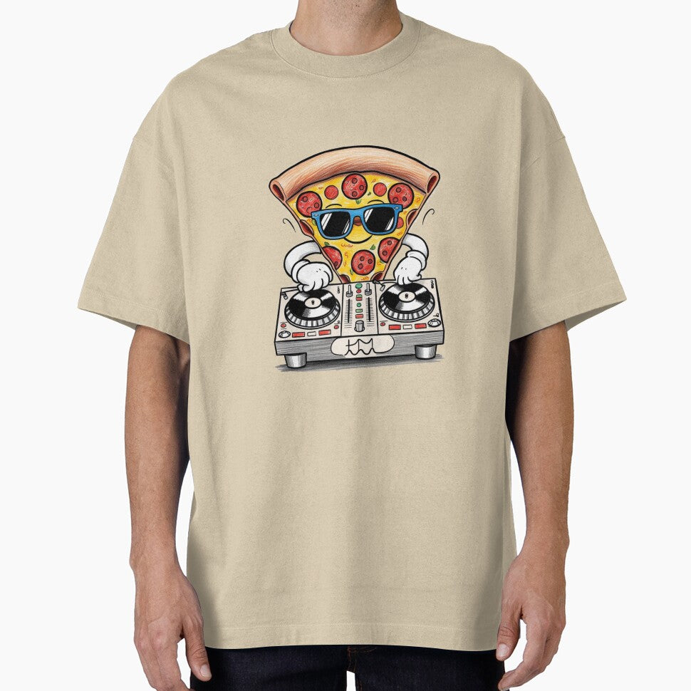 DJ Pizza Slice by PinkiPop Studio