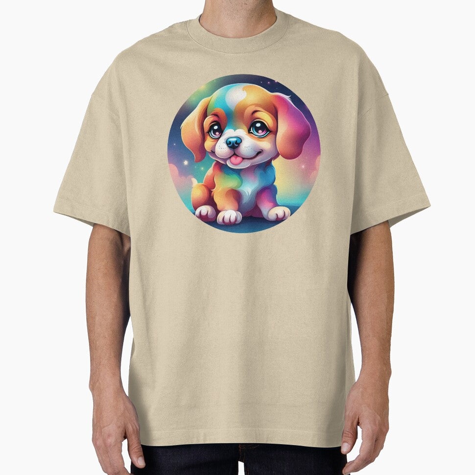 Cute Puppy with Bright Colors by AvrilDesigns06