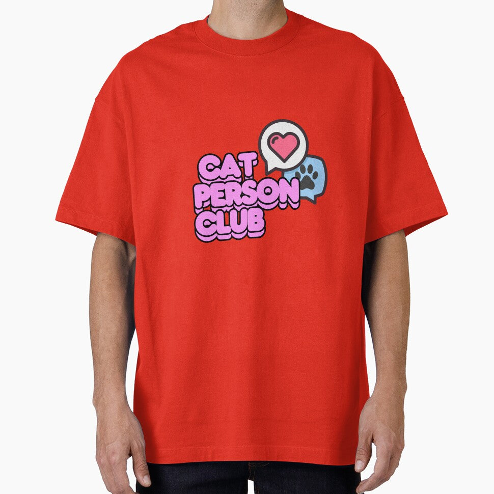 Cat Person Club | Funny Cat Lover Design by CuteVibesStudio