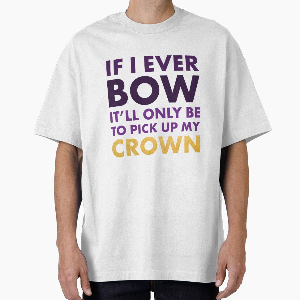"Pick Up My Crown" – Empowering Feminist Typography Quote by bambooks.tabooks