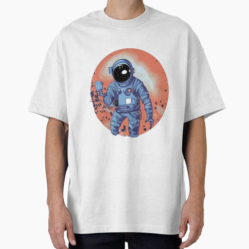 Astronaut Exploring Space/Journey Beyond Earth by Hubert  GrafikaExpressArtistry