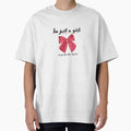Red Bow Coquette Aesthetic Design | Soft Girl Minimal Bow Art by glowtrendz