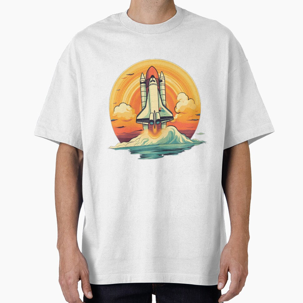 Journey to the Stars: Space Shuttle Liftoff by LukeAiWalker