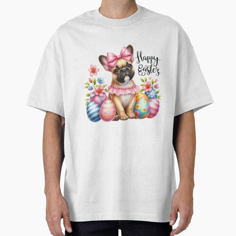 Happy Easter [French Bulldog] by Rainey Grey + Co