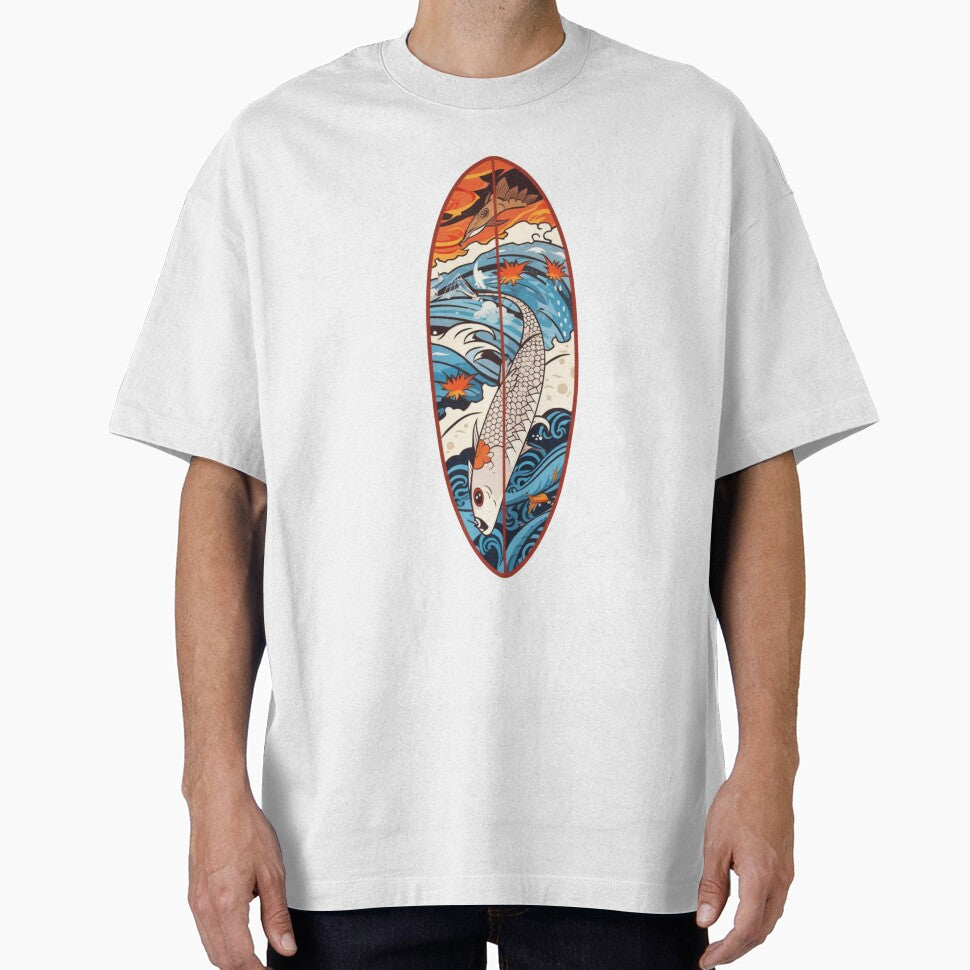Surfing Fish board by HarriPaloma