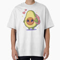 Kawaii Avocado with Backpack - Pastel Cute Food Character. by Lylysun