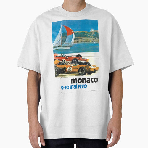 1970 Monaco Grand Prix Racing Poster by retrographics
