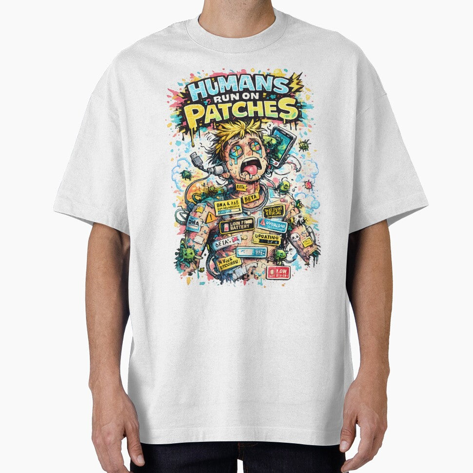 Humans run on patches by VRmotoblog