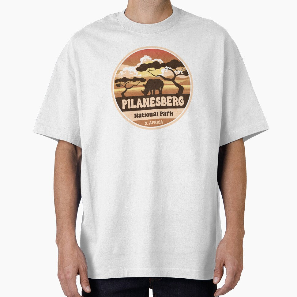 Pilanesberg National Park South Africa Vintage Safari Graphic by CynthiaGraphics