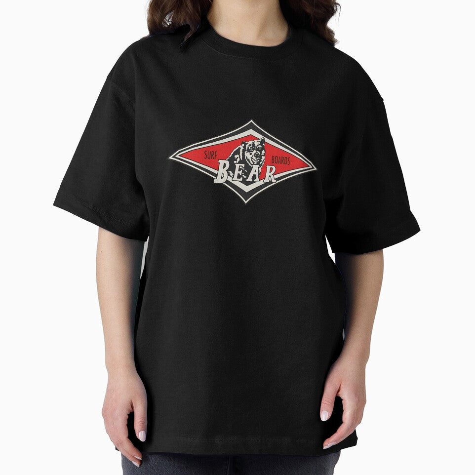 Surfing Bears Big Wednesday Cult Surfboards Red Surf Logo Diamond Retro by TheNine9company