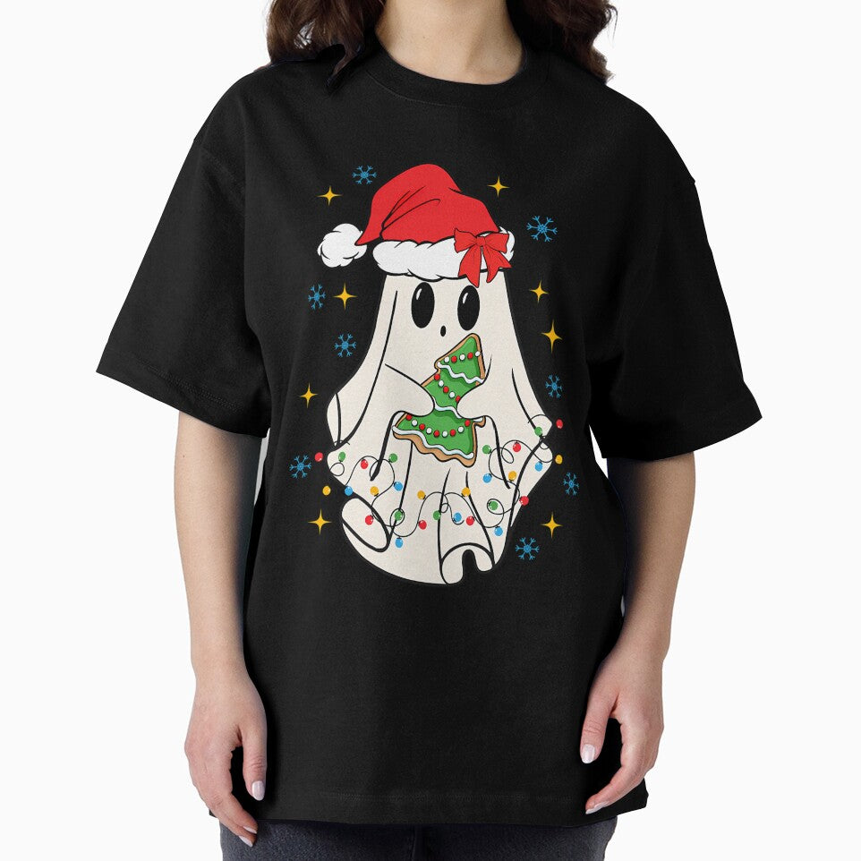 Cute Christmas Cookie Ghost Spooky Gothmas by hybmcvdtj77