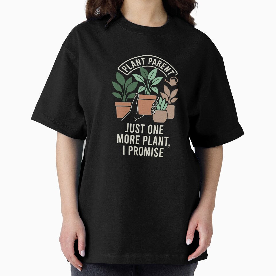 Plant Parent Just One More Plant I Promise - Aesthetic Indoor Jungle by vlahstudio