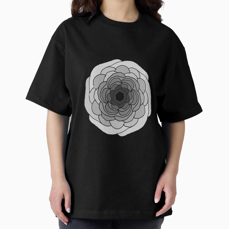 Grey Flower in Black by KExpressions