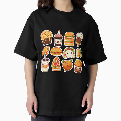 #6 Cute happy food sticker pack by KawaiiFoodArt