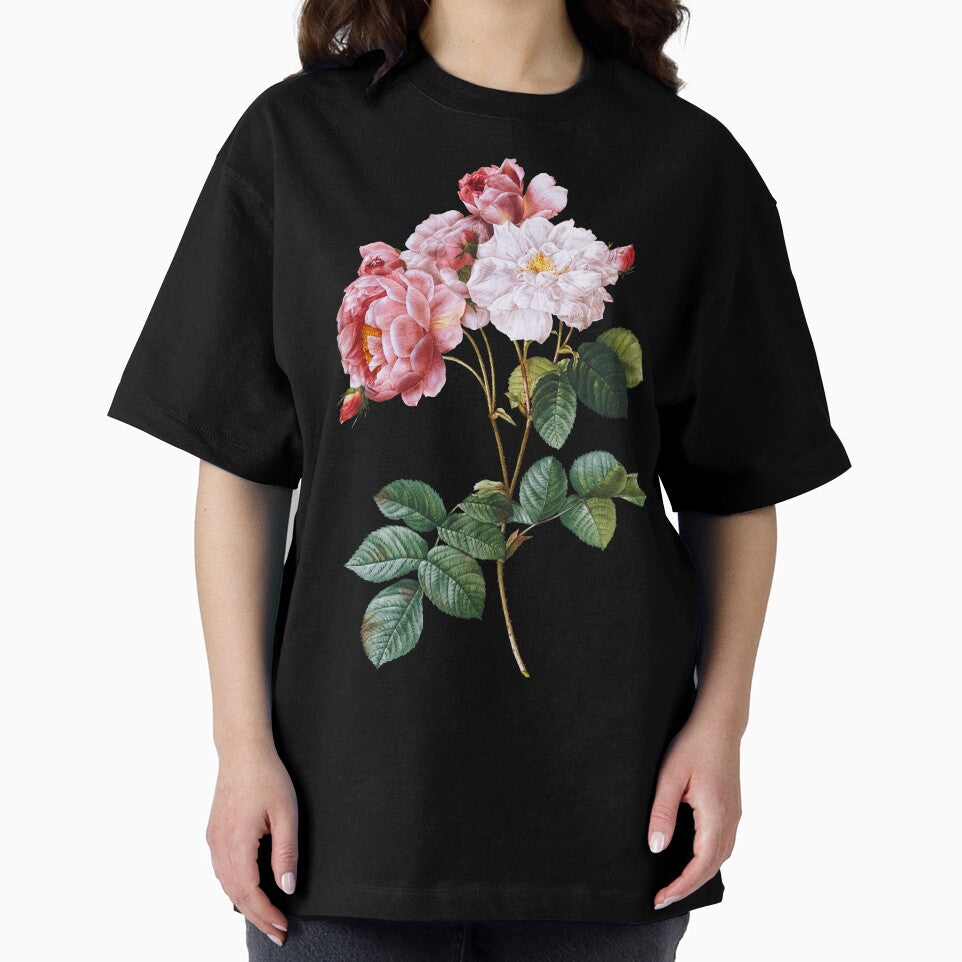 Vintage Botanical Rose Illustration by elinaarbidane