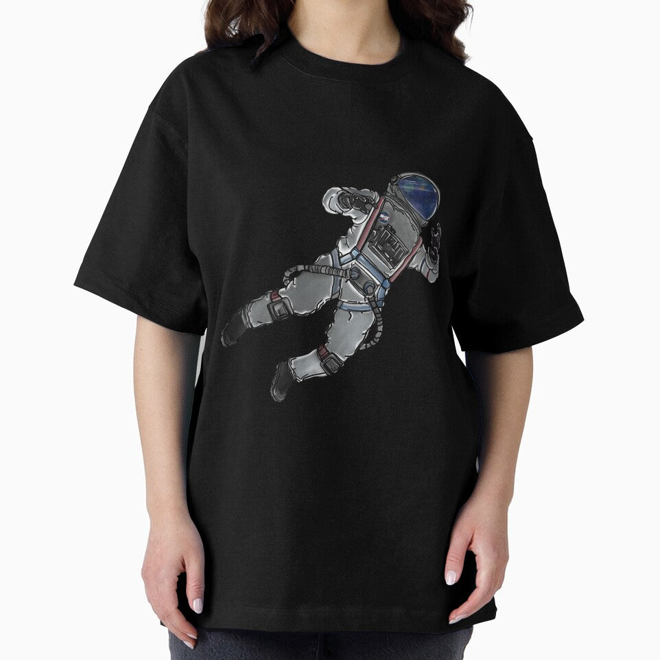 Floating Astronaut in Cosmic Space by madworld123
