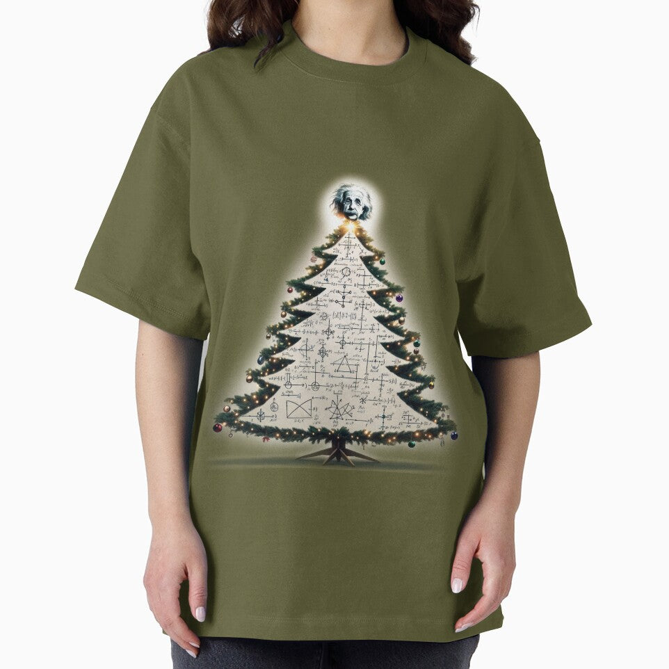The Relativity of Christmas Cheer - Christmas T-shirt by DumbPet